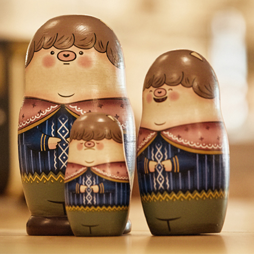 Mr. Sunshine matryoshka